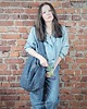 torby XXL Boogi Bag niebieska torba hobo w stylu boho 7