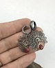 kolczyki wire wrapping Srebrne retrorozety 1