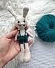 misie i maskotki Mini króliczek, królik 2