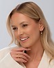 bransoletki - inne Złote plecione kolczyki kółka z perłą słodkowodną Paraiso Violetta 1