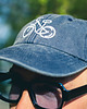czapki damskie Granatowa czapka z daszkiem - ROWER 1