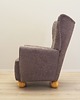 fotele Fotel szary, skandynawski design, produkcja: Dania 1