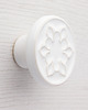 gałki do mebli Ceramiczna gałka do mebli biała, wz.2 2