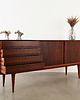 komody i szafki Sideboard palisandrowy, duński design, lata 70, Omann Jun 2
