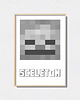 obrazy i plakaty do pokoju dziecięcego Minecraft plakat "Skeleton" 1