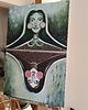 obrazy Obraz ręcznie malowany na płótnie 70x50 cm - Druga twarz 4