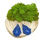 kolczyki soutache Kobaltowe kolczyki sutasz - kolekcja Thalia 6