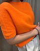 swetry damskie  Sweter alpaka krótki rękaw 1