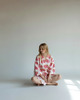 szlafroki damskie Szlafrok narzutka kimono w truskawki 4