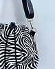 torebki mini Torebka worek medium Zebra 4