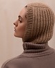 czapki damskie Kominiarka Merino&cashmere beż camel 1