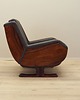 fotele Fotel skórzany, włoski design, lata 70, produkcja: Włochy 3