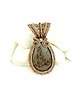 wisiory Wisiorek z obsydianem  wire wrapping 1