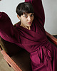 sukienki midi damskie Sukienka MUNA / burgundy 6