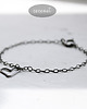 bransoletki wire wrapping LOVE IS IN THE AIR - srebrna bransoletka 2