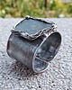 bransoletki wire wrapping Jadeit i perła - bransoletka regulowana 1