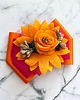 broszki Brosza z kolekcji FOLK Flowers z kolorowym kwiatem New 1