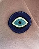 broszki Broszka haftowana oko proroka Nazar handmade 1