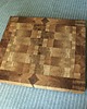 deski do krojenia i tace Dębowa deska do krojenia w stylu End Grain. Sztorcowy blok do krojenia. 7