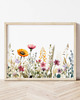 grafiki i ilustracje PLAKAT kwiaty polne, łąka akwarela, dekoracja ścienna 4