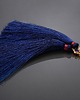 kolczyki chwosty Kolczyki chwosty Maxi boho /navy blue - bordoux/ 2