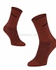 skarpetki męskie 2 pary skarpet merino wool do trekkingu beżowe i rude 4