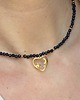 chokery Choker Naszyjnik Noc Kairu Księżyc Serce 2