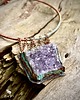 kolie Unikatowy Naszyjnik Ametystowy Handmade 6