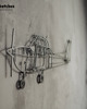 Ozdoby na ścianę Samolot Cessna 172 Skyhawk metalowa ozdoba na ścianę 3D 2