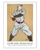 plakaty Plakat reprodukcja Edward Penfield 'Vintage drawing of a baseball player' 1