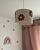 lampy do pokoju dziecka Lampa wisząca w kwiatki 1