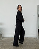 spodnie dresowe damskie Spodnie Grounded black 3