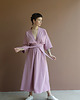 sukienki midi damskie Sukienka Kimonowa Dusty Pink 2