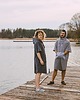 stroje kąpielowe i kostiumy kąpielowe damskie Surf poncho plażowe ANTRACYT  lady, ręcznik kąpielowy 3