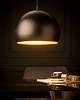 lampy wiszące Lampa wisząca Glow czarna złota metal 21cm 1