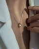 złote naszyjniki Naszyjnik pearl gold 1