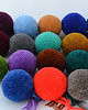 dodatki ślubne Pompon 1 sztuka  8 cm 1
