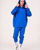 bluzy męskie Hoodie Oversize Blue 2