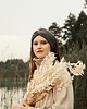 opaski do włosów Ciemno szara zimowa opaska merino i alpaka 2