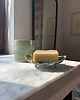 mydelniczki Jasno Zielony Ceramiczny Zestaw Łazienkowy z Mydelniczką Muszlą 8