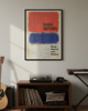 grafiki i ilustracje PLAKAT wystawowy muzealny Mark Rothko abstrakcja 3