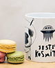 kubki Kubek z mopsem kosmonautą "Jestes kosmitą" 1