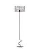 lampy podłogowe Loftowa lampa stojąca do salonu PARLA druciana czarna 3