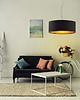 lampy wiszące Duża lampa wisząca do salonu w stylu urban jungle HAJFA GOLD fi - 50 cm 1