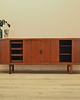 komody Sideboard tekowy z drzwiami przesuwnymi, Dania, lata 60. 8