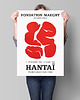 plakaty Simon Hantai - Exhibition Poster 1