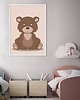 obrazy i plakaty do pokoju dziecięcego Plakat Niedźwiadek 2