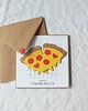zaproszenia i kartki na ślub Kartka ślubna z pizzą 5
