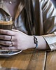 bransoletki drewniane Bransoletka pleciona - nieskończoność 2