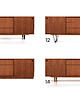 komody i szafki Komoda sideboard T-S05 drzwi przesuwne oraz 3 szuflady 2